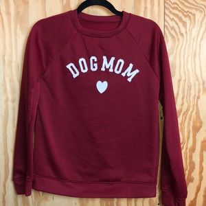 DOG MOM pullover